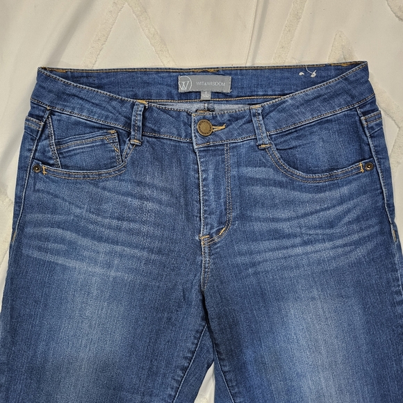 Wit & Wisdom Straight Leg Jeans sz8 - Picture 2 of 6